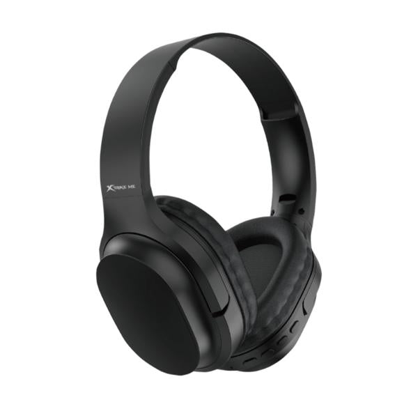 XTRIKE ME HD-214 BK WIRELESS BLUETOOTH 5.3 FOLDABLE OVER-EAR HEADPHONE