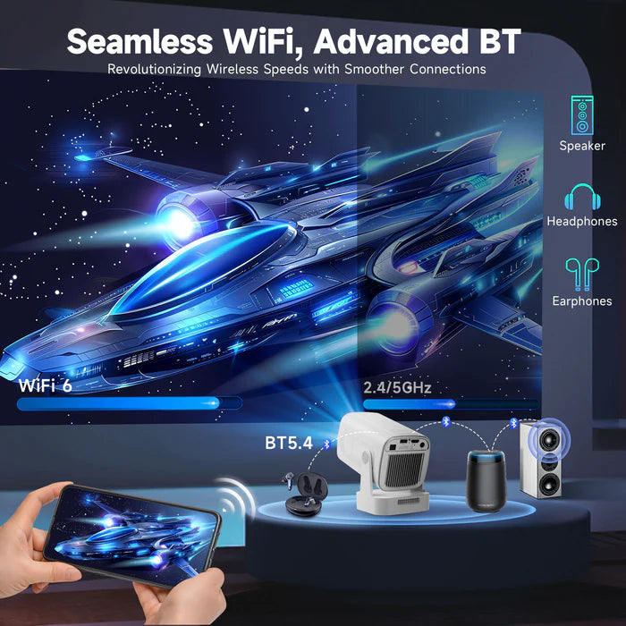 Magcubic HY310 Mini Projector 1080P | 4K Support, Android 11